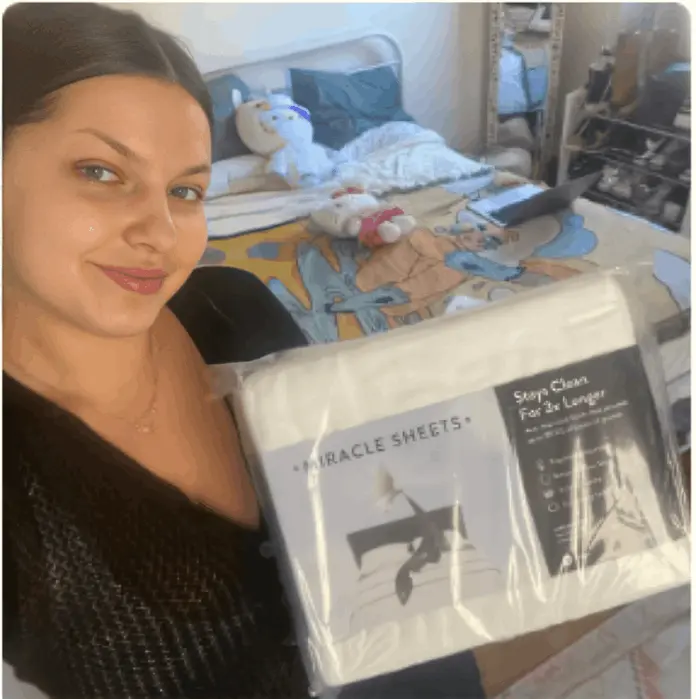 Miracle Sheets customer Lisa M.